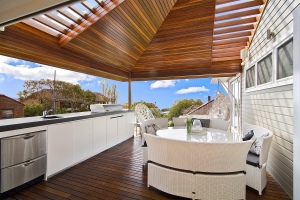 Outdoor Deck area Manly Ultimate Beach house Sydney Northern Beaches